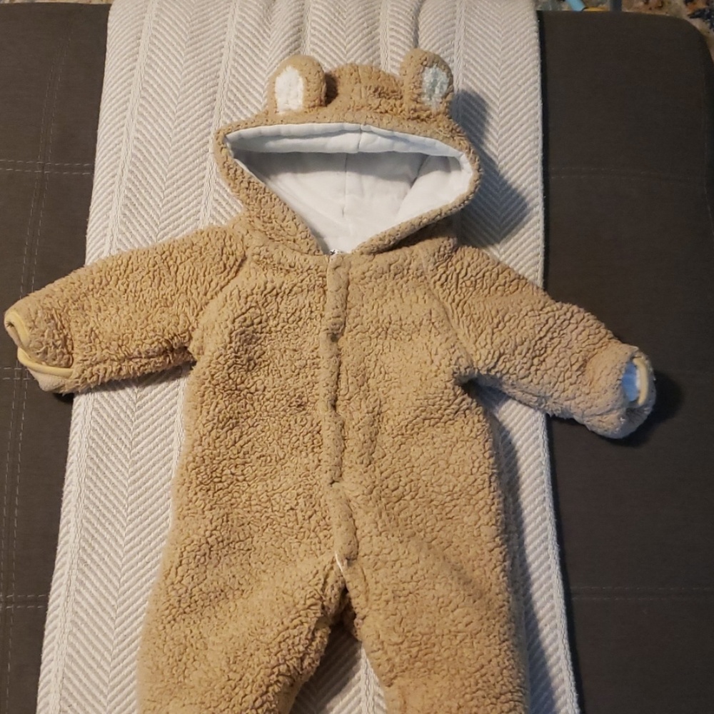 🧸BABY ONE PIECE FOOTED BEAR COAT🧸 - Picture 1 of 4
